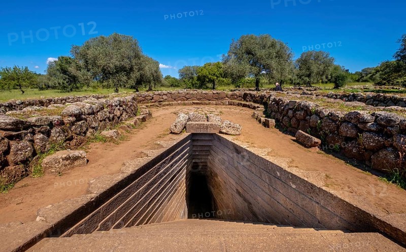 Sardinia, Roman baths and thermal baths, archaeological site, Paulilatino, Europe, Province of Oristano, Italy, architecture, archaeology, destination, excavation, education, baths, monument, discovery, heritage, conservation, research, open-air, history, culture, landscape, ruins, Roman baths, sightseeing, stone, columns, thermal baths, tourism, tourist destination, ancient, ancient ruins, ancient site, ancient civilisation, historical, Italian, Mediterranean