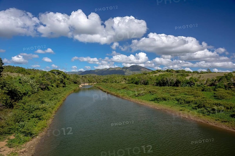 Valle De Los Ingenios with river, Viñales, Cuba, Pinar del Río, Cuba