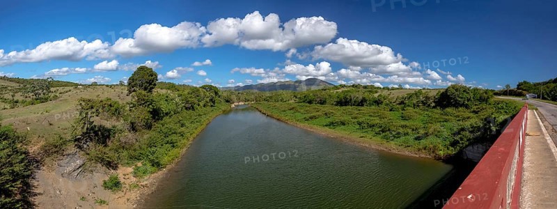 Valle De Los Ingenios with river, Viñales, Cuba, Pinar del Río, Cuba