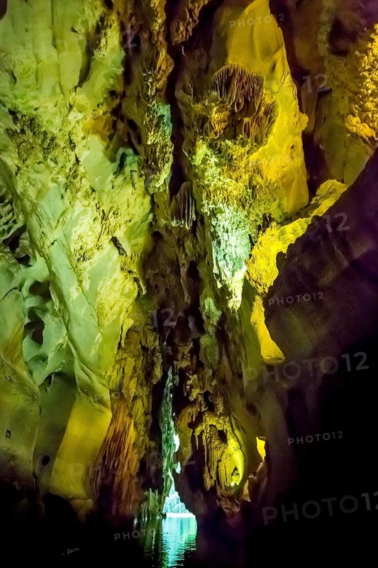 Caves of the Indios, Cueva del Indio, underground caves with a watercourse river open to tourists, Viñales, Cuba, Central America, Cuba, Caribbean