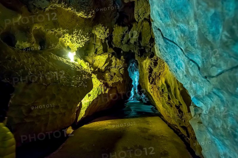 Caves of the Indios, Cueva del Indio, underground caves with a watercourse river open to tourists, Viñales, Cuba, Central America, Cuba, Caribbean