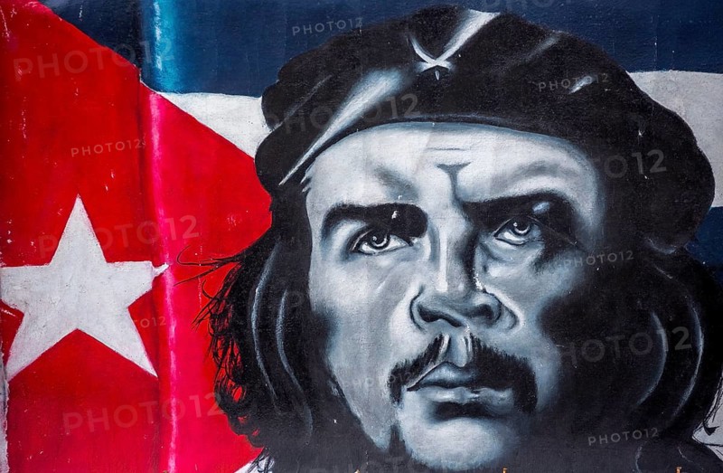 Ernesto Che Guevara pictures and paintings, La Habana, Cuba, Caribbean, Central America, Cuba, Europe, aerial view, birds-eyes view, aerial photography, aerial photography, overview, overview, bird's eye view