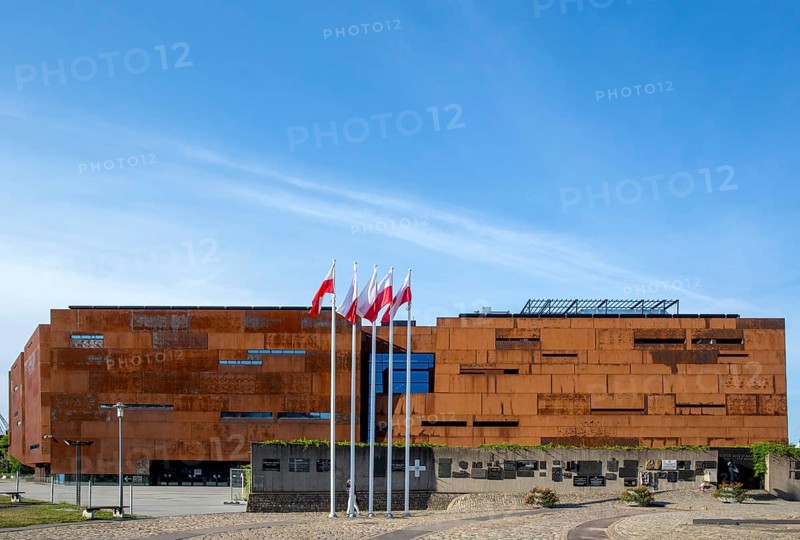 GdaÅsk, European Centre of Solidarity, Gdansk, Baltic Sea coast, Baltic Sea, pomorskie, Pomeranian Voivodeship, Poland, Gdansk, PL, Europe, aerial view, birds-eyes view, aerial photography, aerial photography, overview, bird's eye view