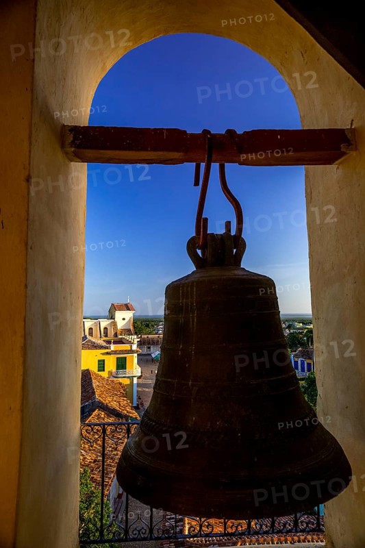 View of the city of Trinidad, Trinidad, Cuba, Sancti Spíritus, Sancti Spíritus from the bell tower of the Convento de San Francisco de Asis church