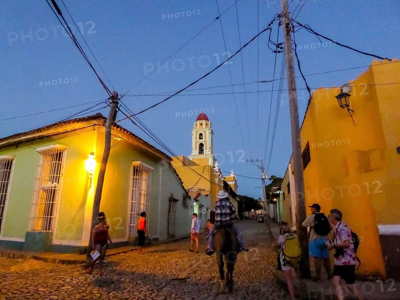 Church Convento de San Francisco de Asis of Trinidad in the Blue Hour, Trinidad, Cuba, Sancti Spíritus, Cuba