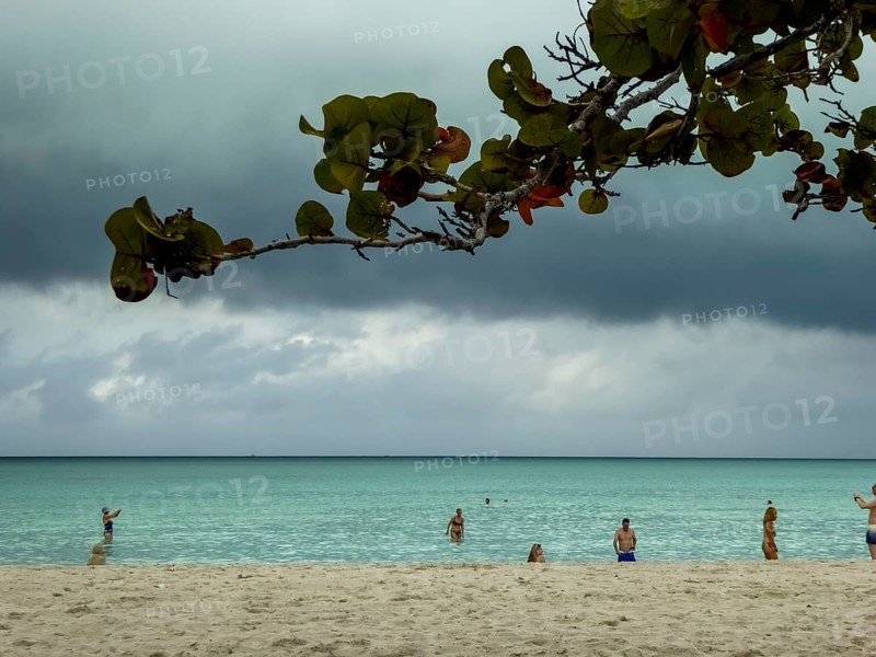 On the tourist beach of Varadero Hotel PARADISUS VARADERO RESORT SPA, Caribbean, Varadero, Cuba, Matanzas, Cuba, Central America