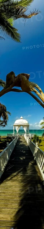 Wedding pavilion of the Hotel PARADISUS VARADERO RESORT SPA Varadero, Cuba, Matanzas, Cuba, Central America