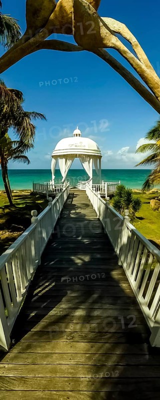 Wedding pavilion of the Hotel PARADISUS VARADERO RESORT SPA Varadero, Cuba, Matanzas, Cuba, Central America