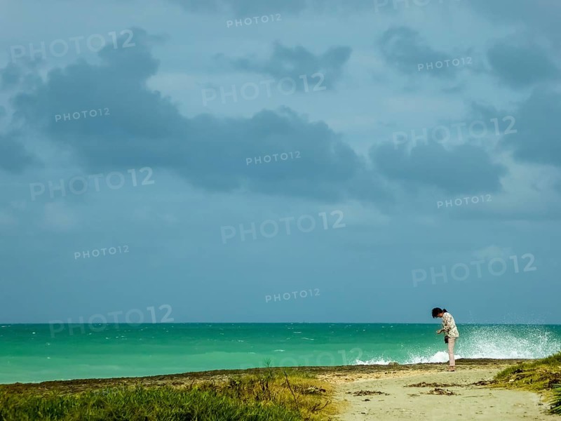 On the tourist beach of Varadero Hotel PARADISUS VARADERO RESORT SPA, Caribbean, Varadero, Cuba, Matanzas, Cuba, Central America