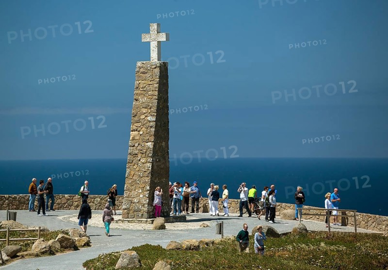 Atlantic coast, Cabo da Roca, westernmost point of the continent of Europe, Lisbon coast, São João das Covas, Lisbon district, Portugal