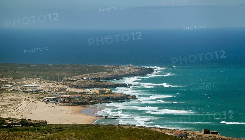 Atlantic coast, Cabo da Roca, westernmost point of the continent of Europe, Lisbon coast, São João das Covas, Lisbon district, Portugal