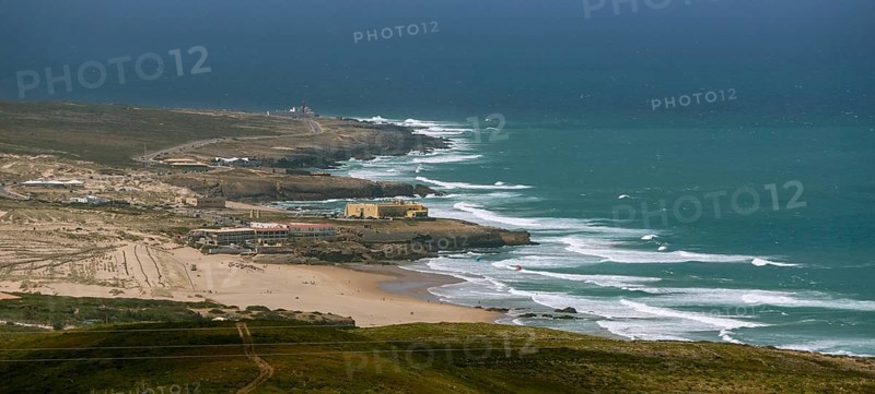 Atlantic coast, Cabo da Roca, westernmost point of the continent of Europe, Lisbon coast, São João das Covas, Lisbon district, Portugal