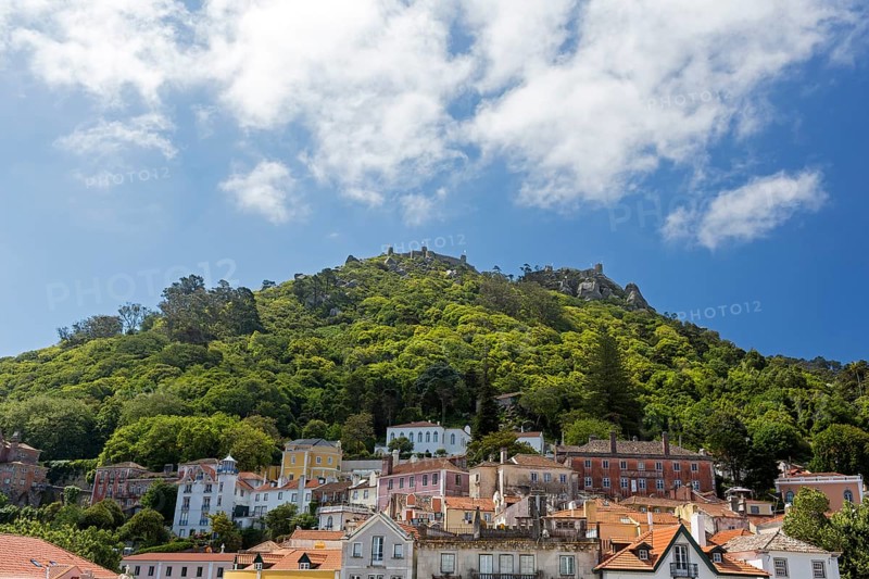 Castelo dos Mouros, Moorish Fortress, Sintra Cascais Natural Park, Grande Lisboa, Lisbon Region, Portugal, Europe, Lisbon