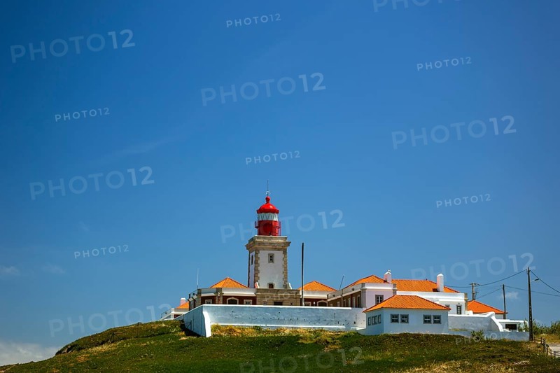 Cabo da Roca lighthouse, westernmost point of the continent of Europe, Lisbon coast, São João das Covas, Lisbon district, Portugal