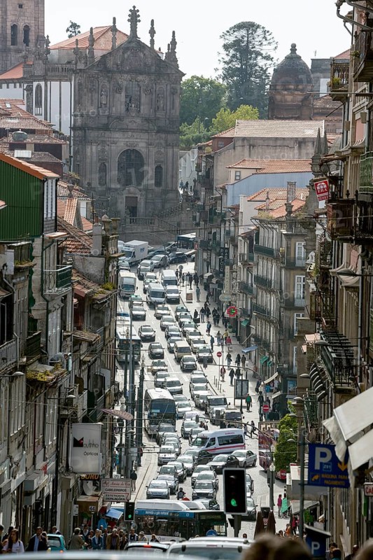 Oporto, Porto district, Portugal, Europe, aerial view, birds-eyes view, Travel, Travel photography