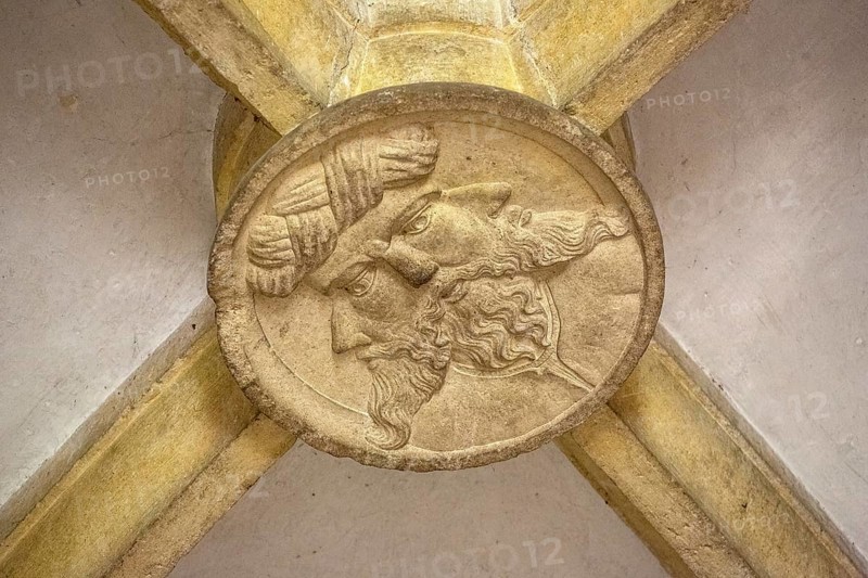Legendary keystone of the Templars, Fortress of Tomar, Castle of the Knights Templar, Templars, UNESCO cultural heritage, Tomar, Santarém district, Portugal, Europe, Convento da Ordem de Christo, Santarém district, aerial view, birds-eyes view, Travel, travel photography
