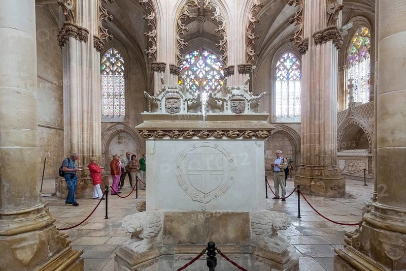 Monastery of Santa Maria da VitÃüria, UNESCO World Heritage Site, Monastery Church of Batalha, Mosteiro da Batalha, Batalha, Leiria District, Portugal, Europe, aerial view, birds-eyes view, Travel, Travel Photography