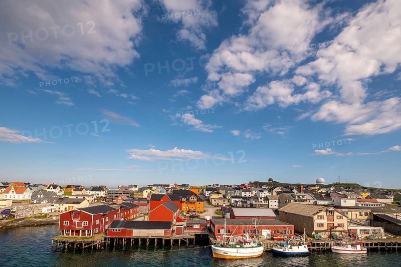 Fishing boats in the harbour, Vardø observatory, view of Vardø, Finnmark, Norway, Scandinavia, Europe, adventure travel, astronomy, boats, tourism, Hurtigruten, Hurtigruten voyage, cruise, Maximilian Hell and the Venus transit, NOR, pile dwellings, travel, destination, ship, ships, sea voyage, sightseeing, observatory, tourism, Norwegian, Scandinavian, tourist, easternmost municipality in Norway