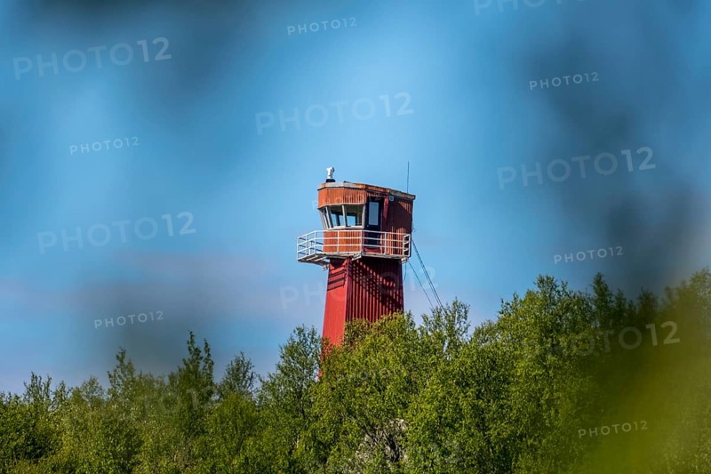 Red Border Tower, bowøynes, Finnmark, Norway, Scandinavia, Europe, adventure travel, bowøynes, tourism, Hurtigruten, Hurtigruten voyage, cruise, NOR, travel, destination, sea voyage, sightseeing, national border, tourism, tower, Norwegian, Scandinavian, touristic