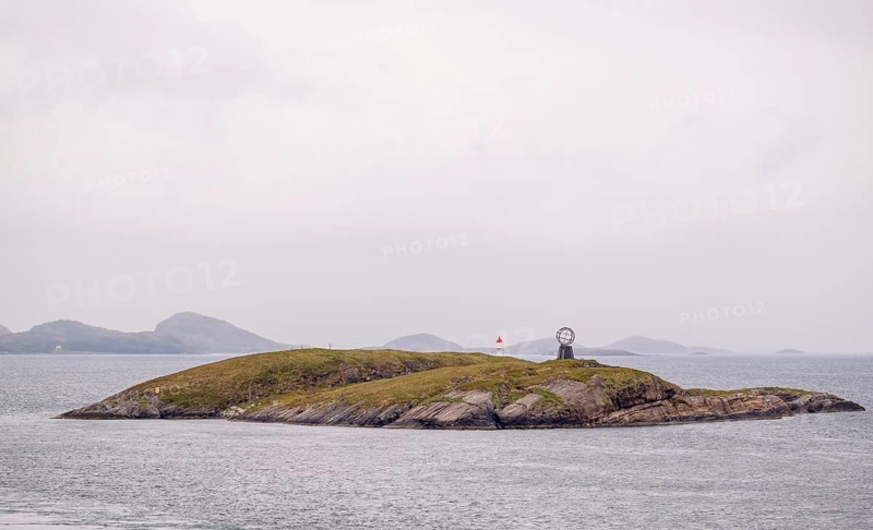 Arctic Circle Globe, Vikingen Island, Tonnes, Nordland, Norway, Scandinavia, Europe, adventure travel, tourism, globe, Hurtigruten, Hurtigruten voyage, cruise, lighthouse tip, NOR, Arctic Circle 66° 33', Arctic Circle Monument, travel, destination, sea voyage, sightseeing, sculpture, statue, tourism, Norwegian, Scandinavian, touristic