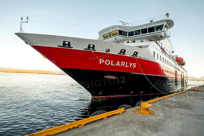 Ship MS Polarlys, harbour Molde, Møre og Romsdal, Norway, Scandinavia, Europe, adventure trip, tourism, harbour, Hurtigruten, Hurtigruten trip, cruise, cruise ship, Molde, Møre og Romsdal, NOR, shipping company Hurtigruten AS, trip, destination, ship, shipping, sea trip, sightseeing, tourism, Norwegian, Scandinavian, touristic