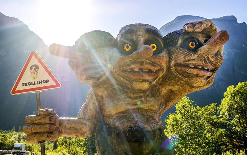Norwegian Troll, Trollshop, Innfjorden, Møre og Romsdal, Norway, Scandinavia, Europe, adventure travel, mountain spirit, mythical creature, tourism, Hurtigruten, Hurtigruten voyage, cruise, mythology, Møre og Romsdal, NOR, travel, destination, sea voyage, sightseeing, tourism, troll, forest spirit, Norwegian, Scandinavian, touristic
