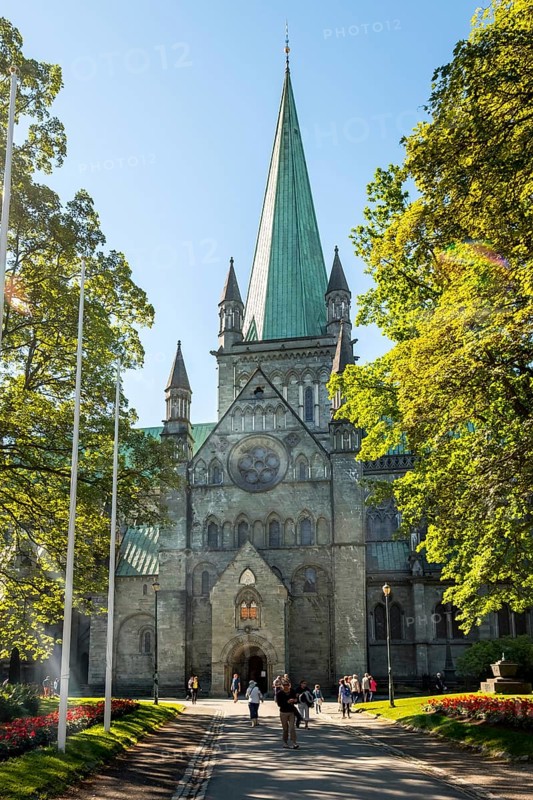 Nidaros Cathedral, Cathedral, Trondheim, Trøndelag, Norway, Scandinavia, Europe, adventure trip, Office of the Presidents of the Norwegian Bishops' Conference, place of worship, Domkirke, tourism, religious community, place of worship, Hurtigruten, Hurtigruten cruise, church, parish, denomination, KongsgåƒÂ¥rdsgata, cruise, NOR, national shrine, travel, destination, religion, sea voyage, sightseeing, tourism, TrÃƒÆ'Ã'Â¸ndelag, gothic architecture, Norwegian, Scandinavian, touristic