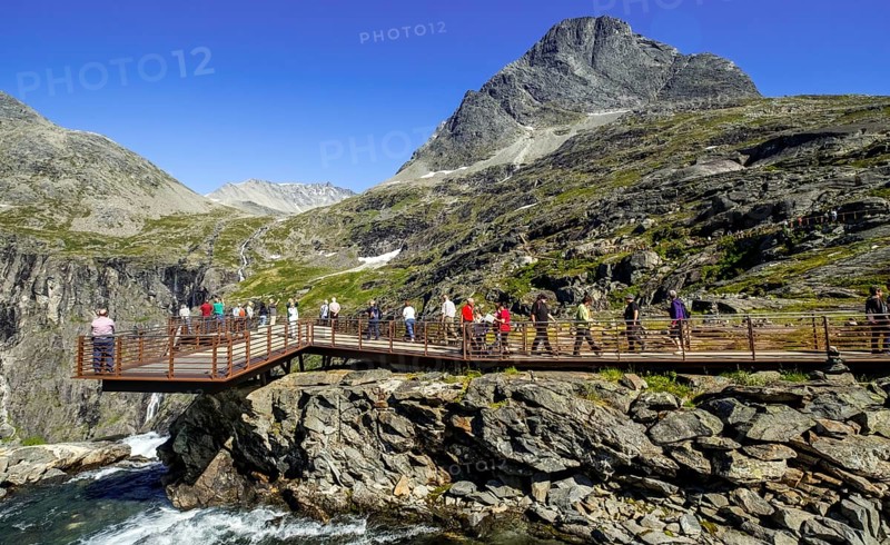 Trollstigen, viewpoint, waterfall, Innfjorden, Møre og Romsdal, Norway, Scandinavia, Europe, adventure travel, tourism, Hurtigruten, Hurtigruten voyage, cruise, Møre og Romsdal, NOR, travel, destination, sea voyage, sightseeing, tourism, Norwegian, Scandinavian, touristic