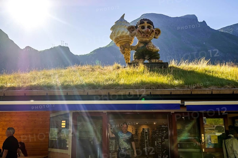Norwegian Troll, Trollshop, Innfjorden, Møre og Romsdal, Norway, Scandinavia, Europe, adventure travel, green roof, mountain spirit, mythical creature, tourism, Hurtigruten, Hurtigruten voyage, cruise, mythology, Møre og Romsdal, NOR, travel, destination, sea voyage, sightseeing, tourism, troll, forest spirit, Norwegian, Scandinavian, touristic