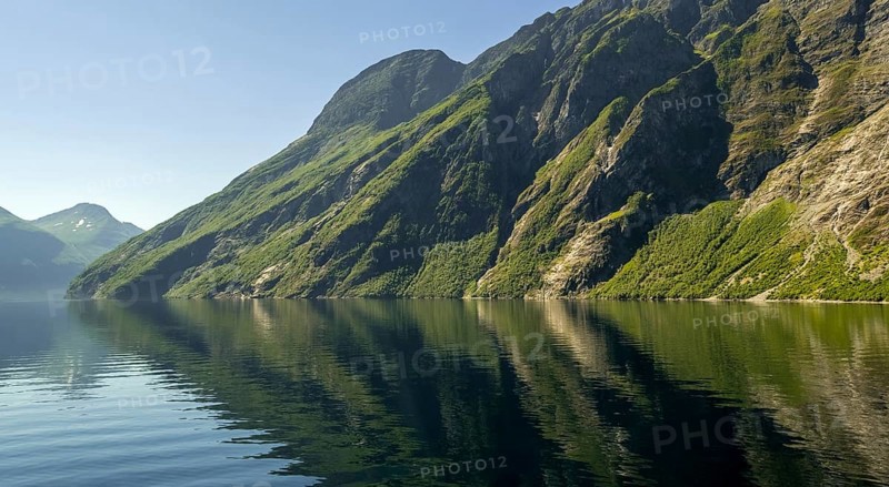 Green mountainside, Storfjord, Eidsdal, Møre og Romsdal, Norway, Scandinavia, Europe, adventure trip, mountains, mountainside, fjord, tourism, mountain, mountain range, mountain landscape, mountain range, Hurtigruten, Hurtigruten trip, cruise, Møre og Romsdal, NOR, trip, destination, sea trip, sightseeing, tourism, forest area, blue sea, Norwegian, Scandinavian, touristic