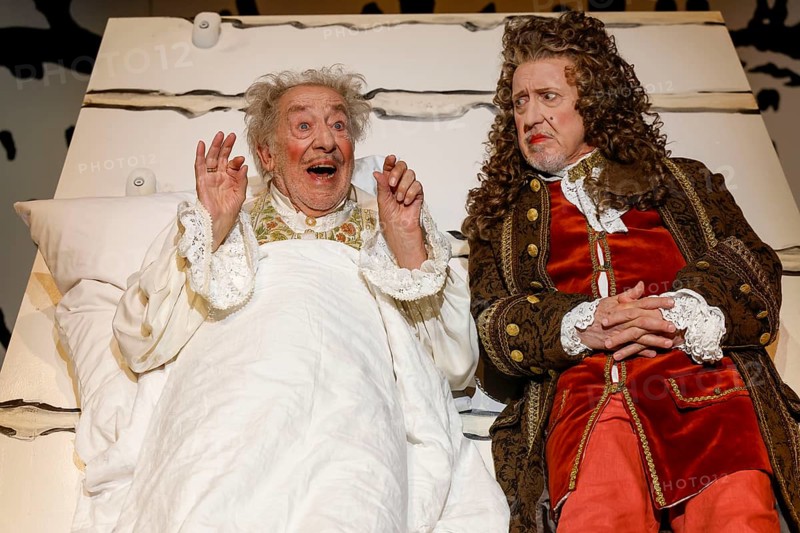 Dieter Hallervorden and Harald Effenberg at the photo rehearsal for the play 'Der eingebildet Kranke' at the palace gardens Theatre. Berlin, 02.09.2025
