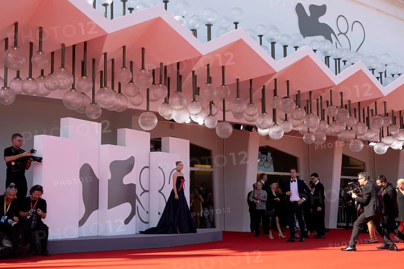 Venice, Italy - 1 September 2025: Amanda Seyfried during the red carpet of - The Testament of Ann Lee - during the 82nd Venice International Film Festival