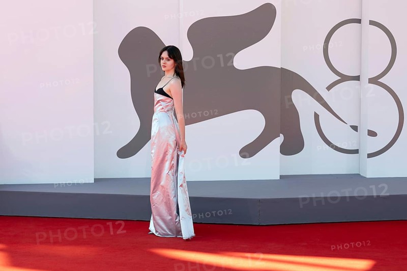 Venice, Italy - 1 September 2025: Viola Prettejohn during the red carpet of - The Testament of Ann Lee - during the 82nd Venice International Film Festival