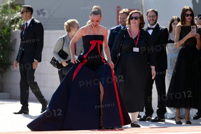 Venice, Italy - 1 September 2025: Amanda Seyfried during the red carpet of - The Testament of Ann Lee - during the 82nd Venice International Film Festival