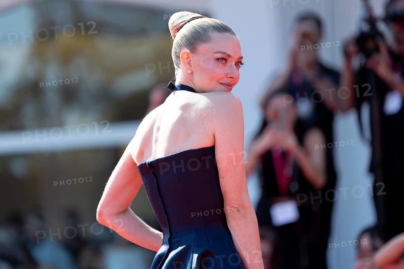 Venice, Italy - 1 September 2025: Amanda Seyfried during the red carpet of - The Testament of Ann Lee - during the 82nd Venice International Film Festival