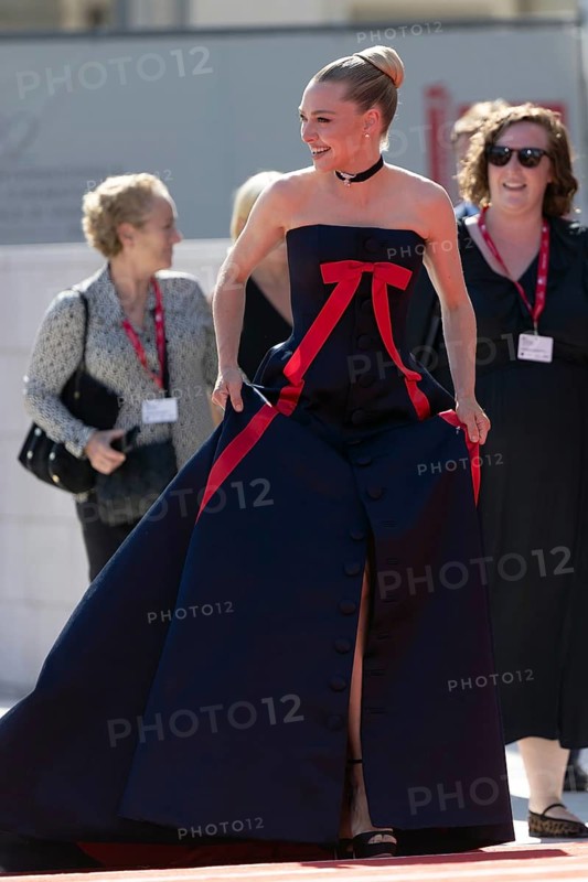 Venice, Italy - 1 September 2025: Amanda Seyfried during the red carpet of - The Testament of Ann Lee - during the 82nd Venice International Film Festival