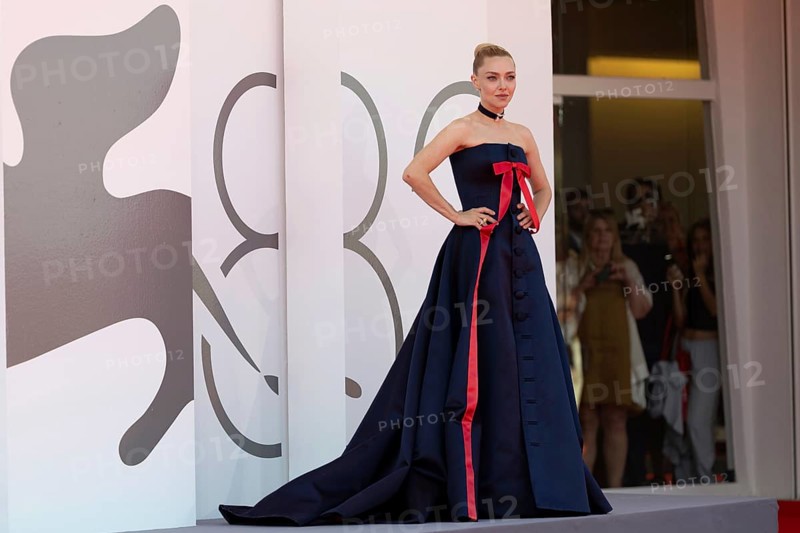 Venice, Italy - 1 September 2025: Amanda Seyfried during the red carpet of - The Testament of Ann Lee - during the 82nd Venice International Film Festival
