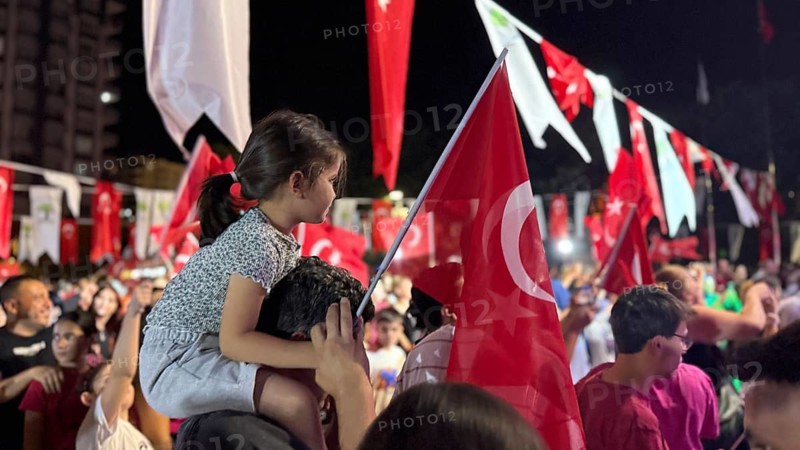 People in Türkiye celebrate Victory Day, commemorating the decisive Turkish victory over Greek forces at the Battle of Dumlupinar, fought between August 26 and 30, 1922, Gaziantep, Gaziantep, Türkiye