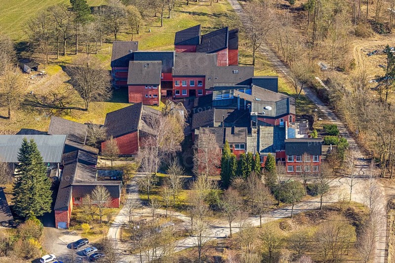 Aerial photo, Hotel Carpe Diem, Schwartmecke, Kirchhundem, Sauerland, North Rhine-Westphalia, Germany, DE, Europe, inn, gastronomy, hotel, hotel facilities, hotel business, aerial photograph, aerial photography, aerial photography, overview, accommodation, bird's eye view, birds-eyes view, overview