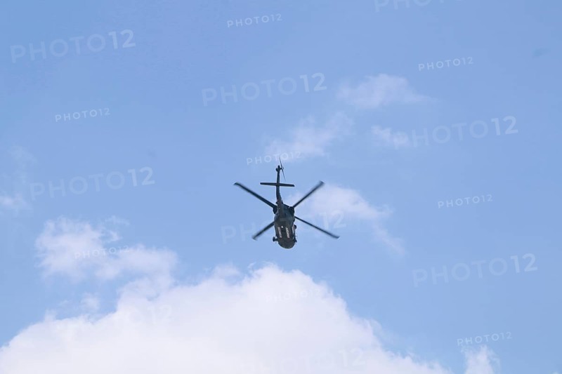 Turkish Air Force helicopters and fighter jets perform aerobatic maneuvers during Teknofest aerospace and technology festival. Gaziantep, Türkiye. September 24, 2020, Gaziantep, Gaziantep, Türkiye