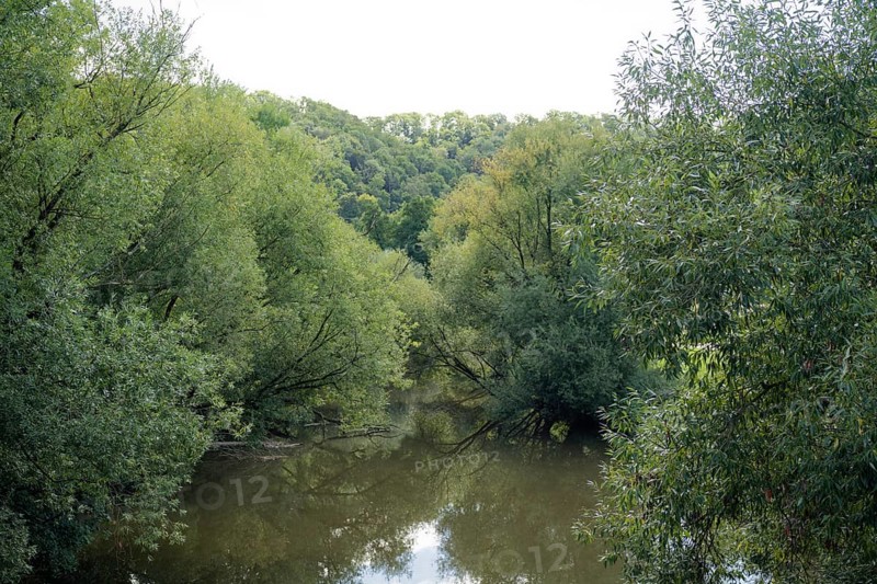 Kocher valley near Gelbingen, Kocher, river, Schwäbisch Hall, Hohenlohe, Germany