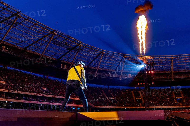 Rudolf Schenker, guitarist of the band Scorpions live on 60 Years Anniversary Tour in the Heinz-von-Heiden-Arena Hannover on 05.07.2025