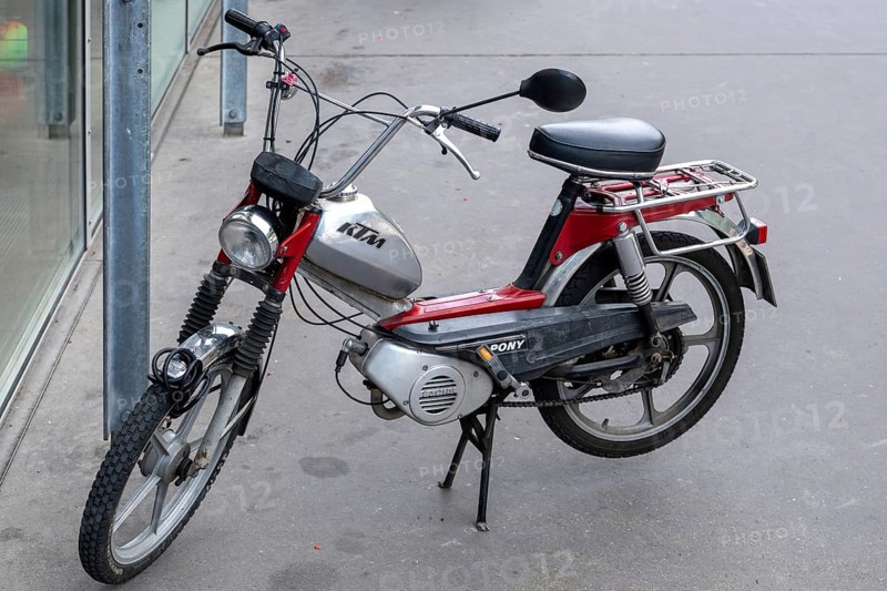 Moped Pony Sachs, Interlaken, Switzerland