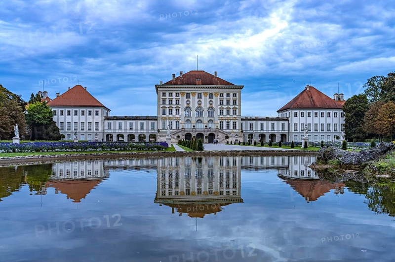Nymphenburg Palace in Munich, Bavaria, Germany