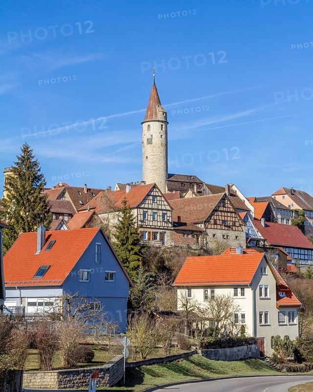 Impression of Kirchberg an der Jagst, a town in Southern Germany
