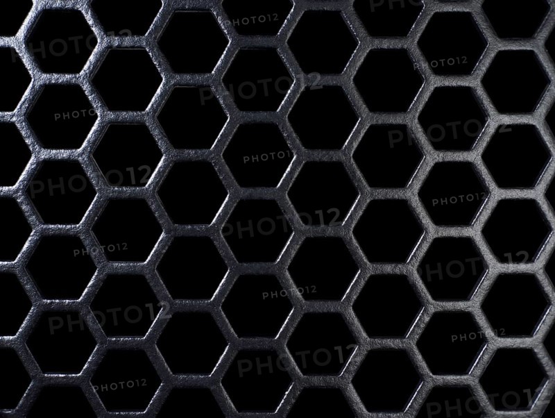 Full frame black grid in black back