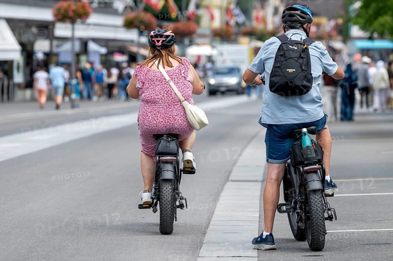 Electric bike pair, Interlaken, Switzerland