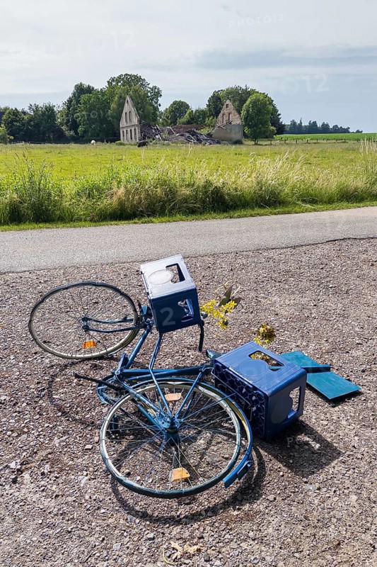 Bicycle, accident, alcohol, bicycle tour, Bissendorf, Lower Saxony, Germany