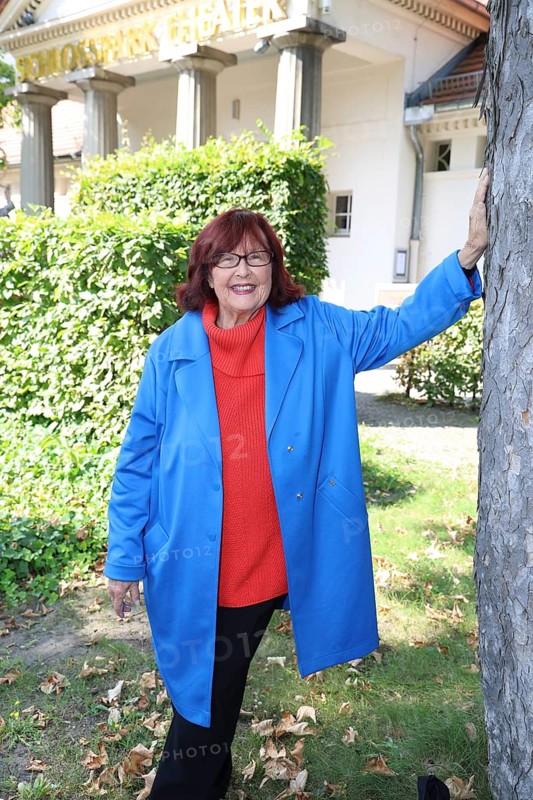 Brigitte Grothum at the press conference on the programme for the new season at the palace gardens Theater on 27.08.25