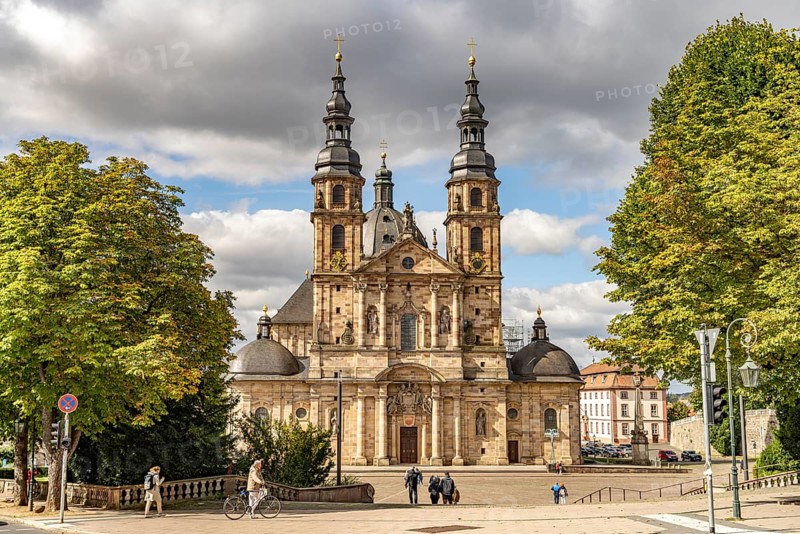 The Fulda Cathedral of St Salvator, Fulda, Hesse, Germany